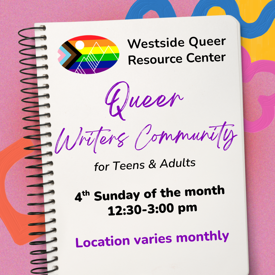 Queer Writers Community - Fourth Sunday